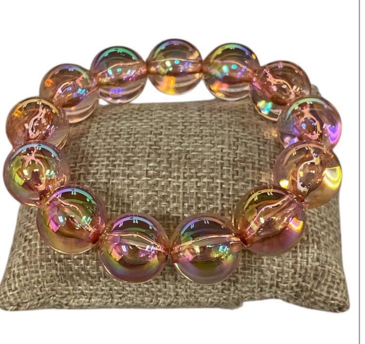 Soft Pink AB Bubbles