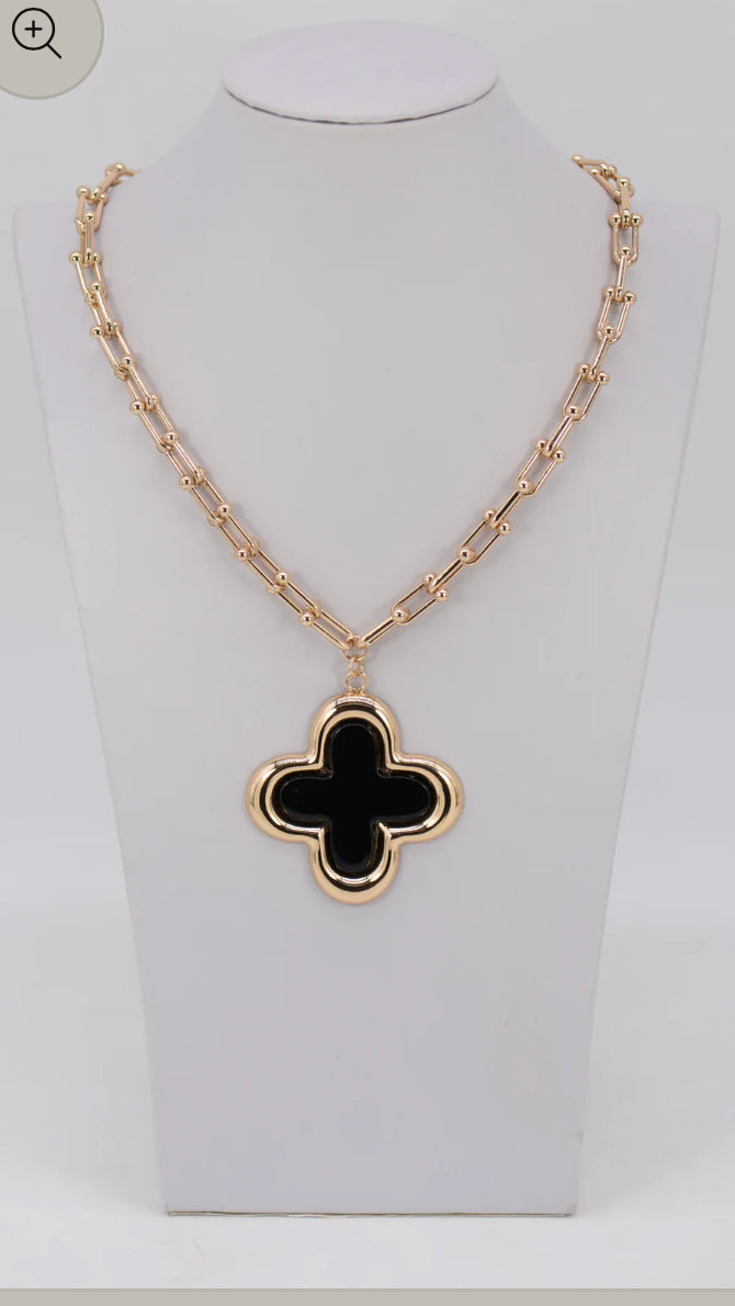 Inspired Links Large Clover Necklace