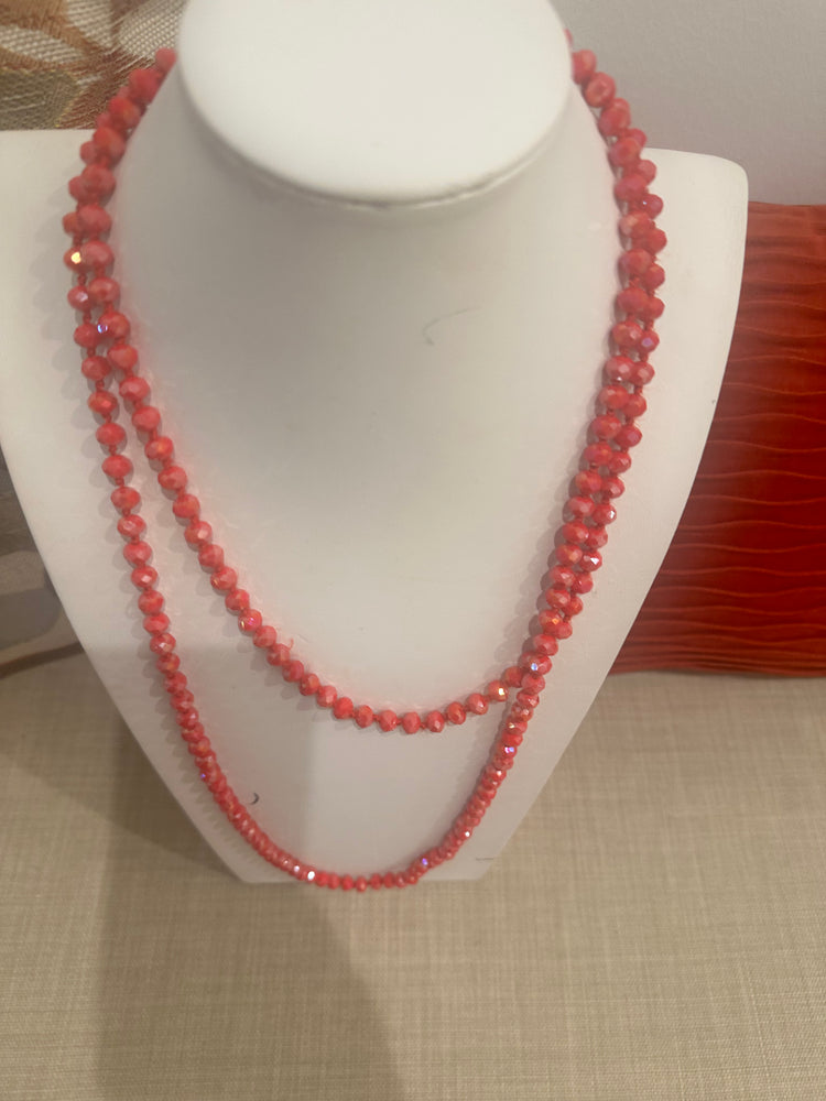 Long Sparkle Bead Strands