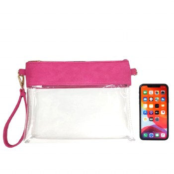 Clear Crossbody/Wristlet