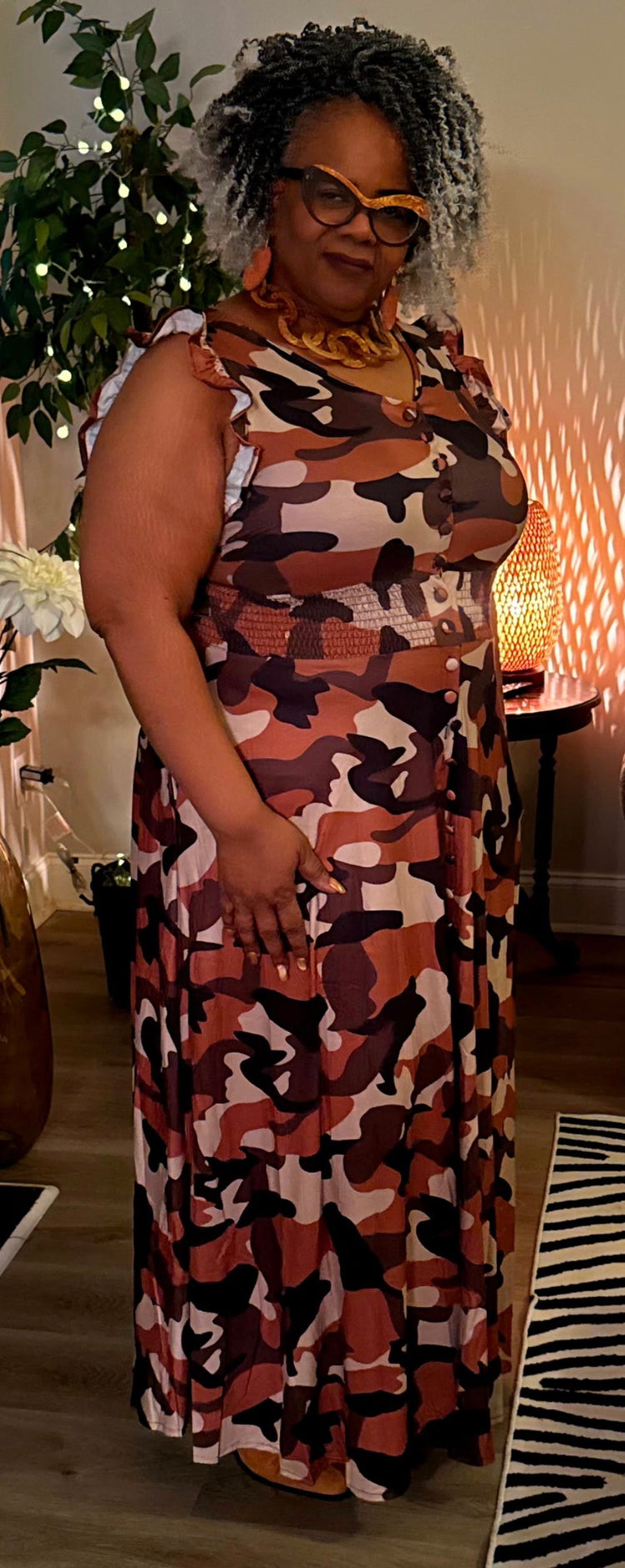 Button Down Camp Dress