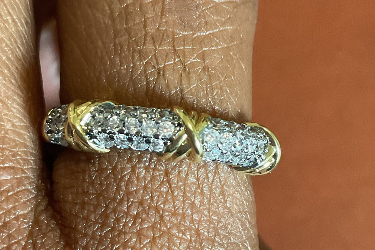 Designer X Ring