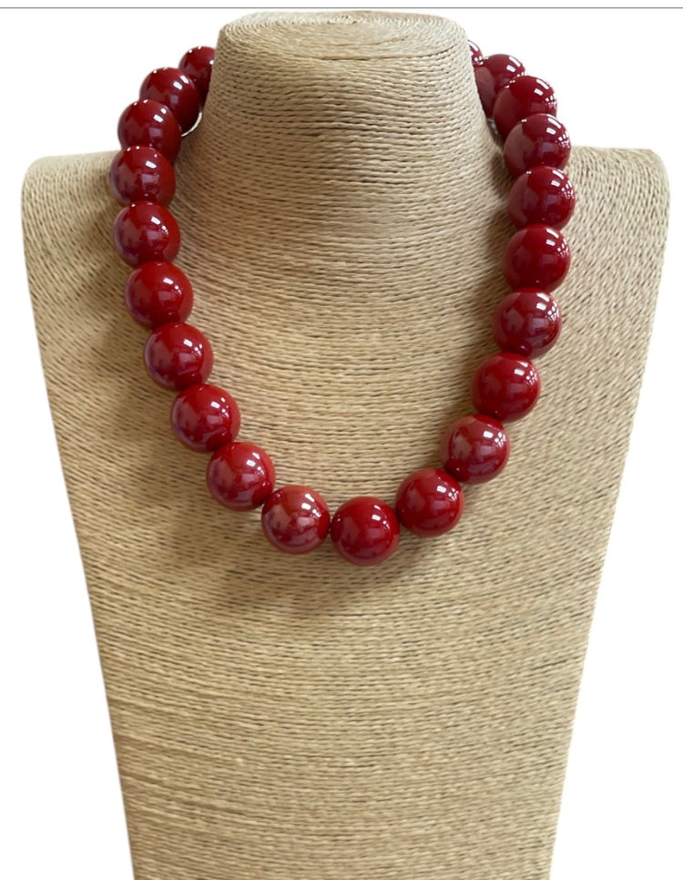 Red Solid Bubbles