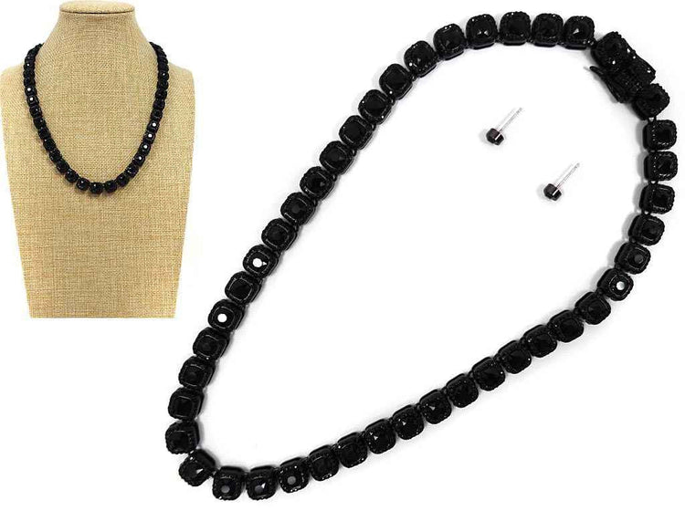 Black Tennis Necklace