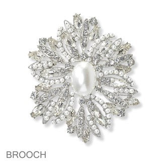 Large Flower Brooch