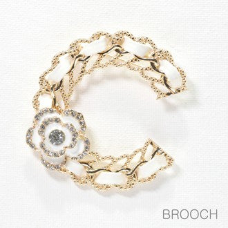 Inspired Flower Brooch