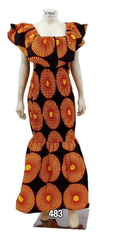 Long African Dress