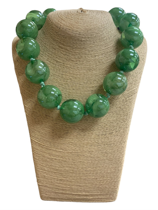 Moss Green Chunky Bubbles