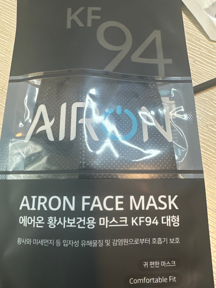 Black Face Mask KN94