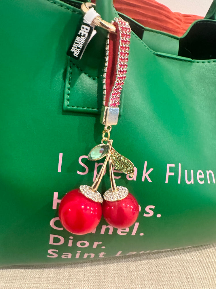 Cherry Purse Charm/Keychain