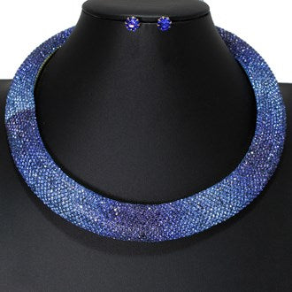 Rhinestone Collar Necklace