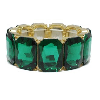 Chunky Jewel Stretch Bracelet