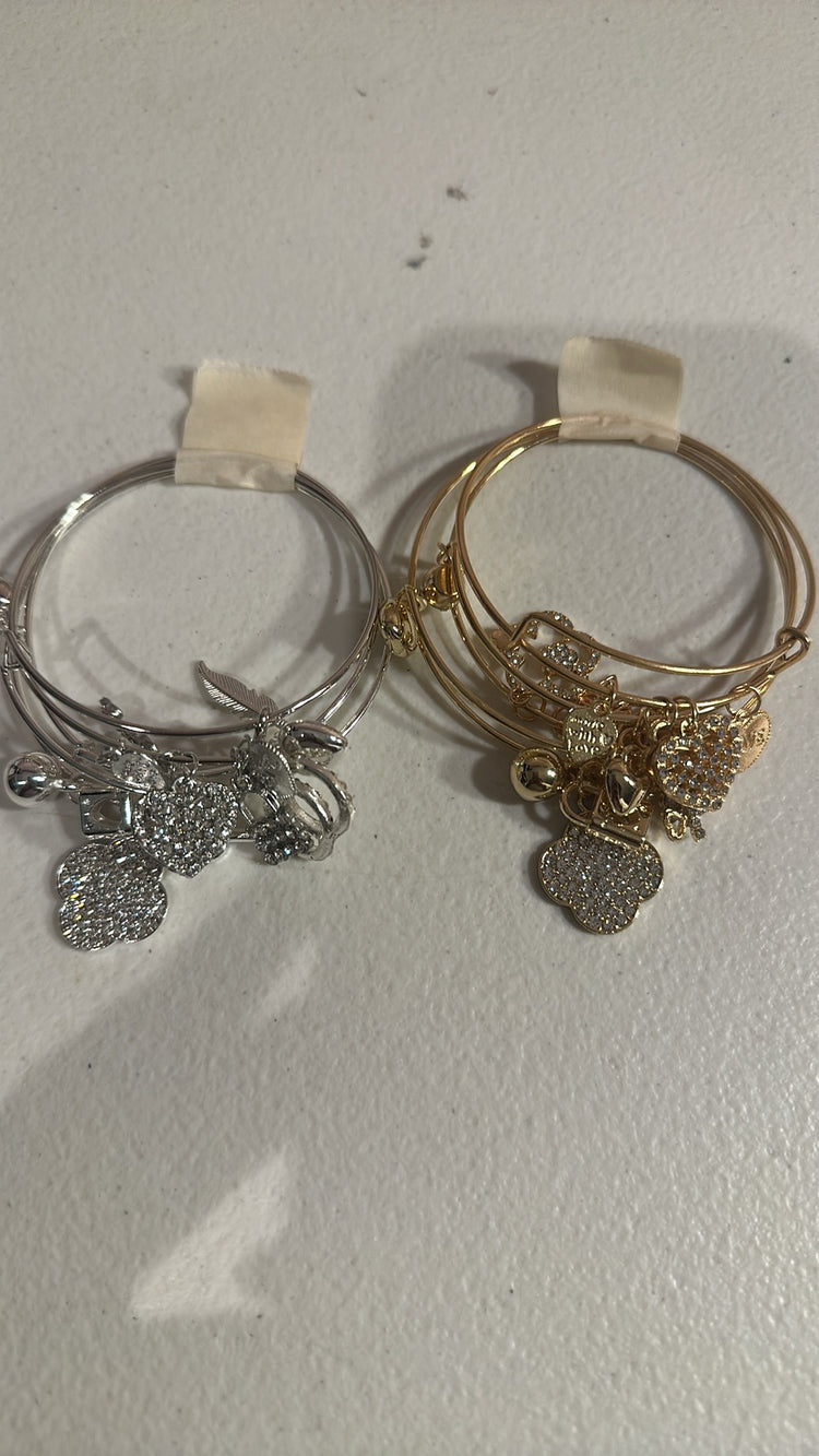 Charm Bangle Bracelets