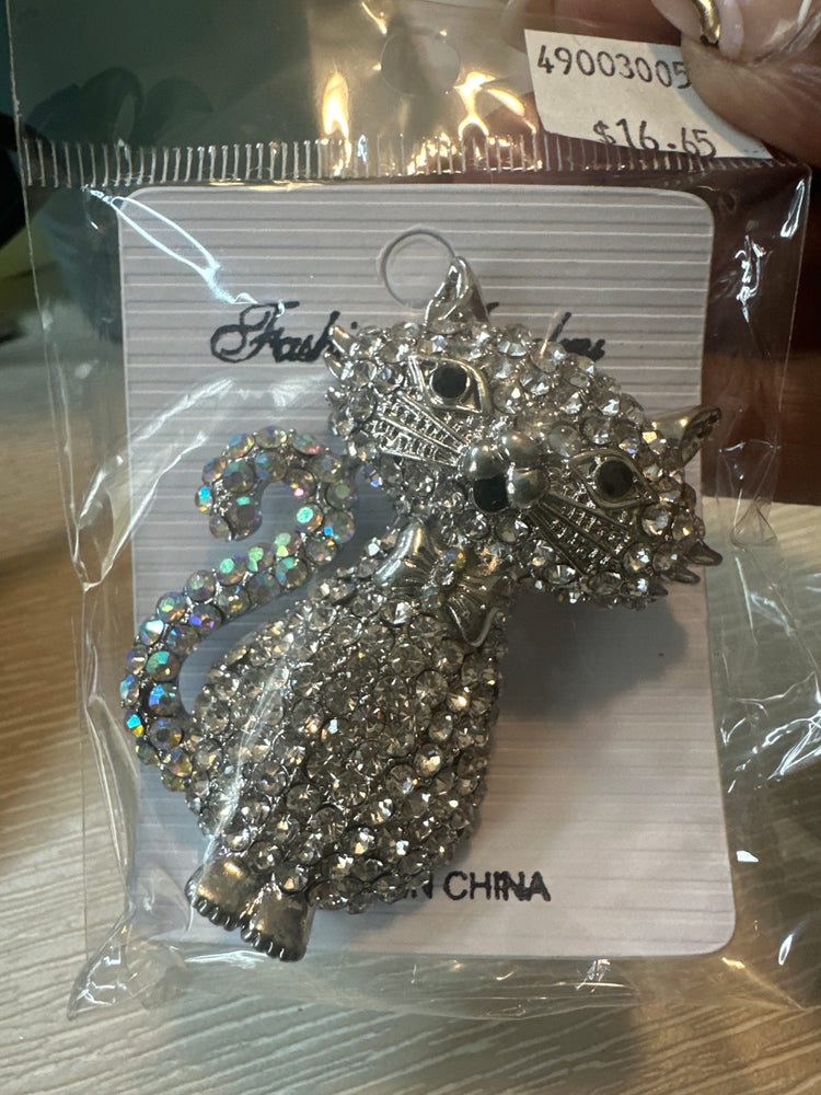 Sparkle Cat Brooch