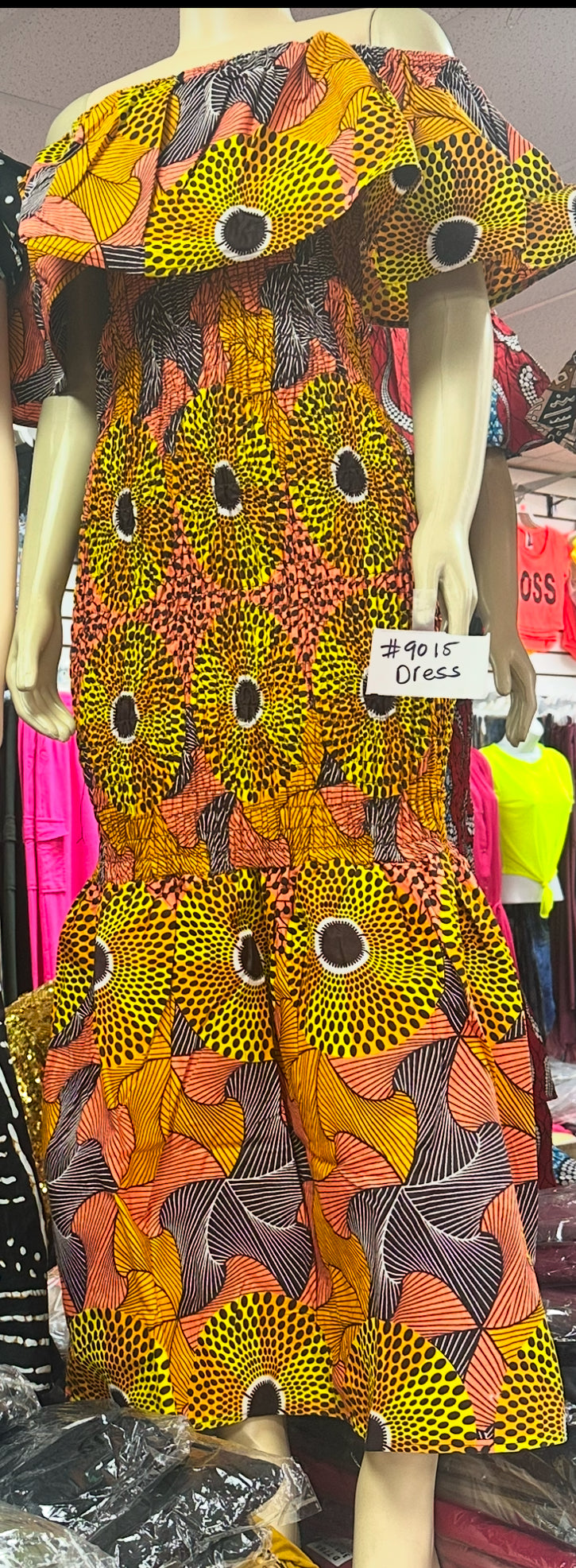 Long African Dress