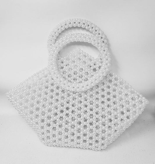 White Pearl Purse