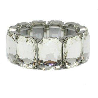 Chunky Jewel Stretch Bracelet