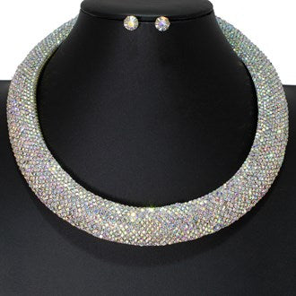 Rhinestone Collar Necklace