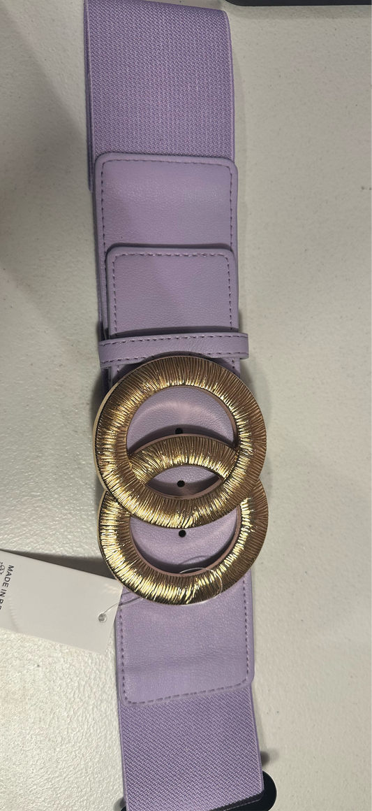 Lavender Stretchy Belt