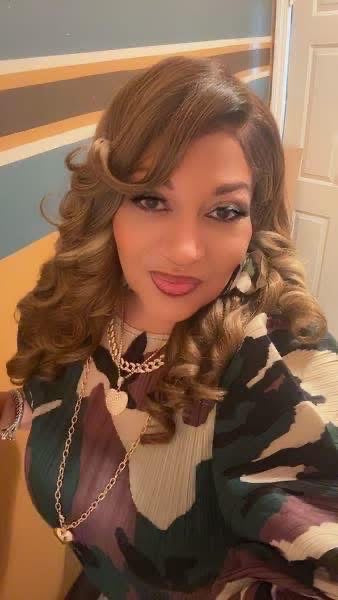 Camo Soft Petals Fabric Earrings