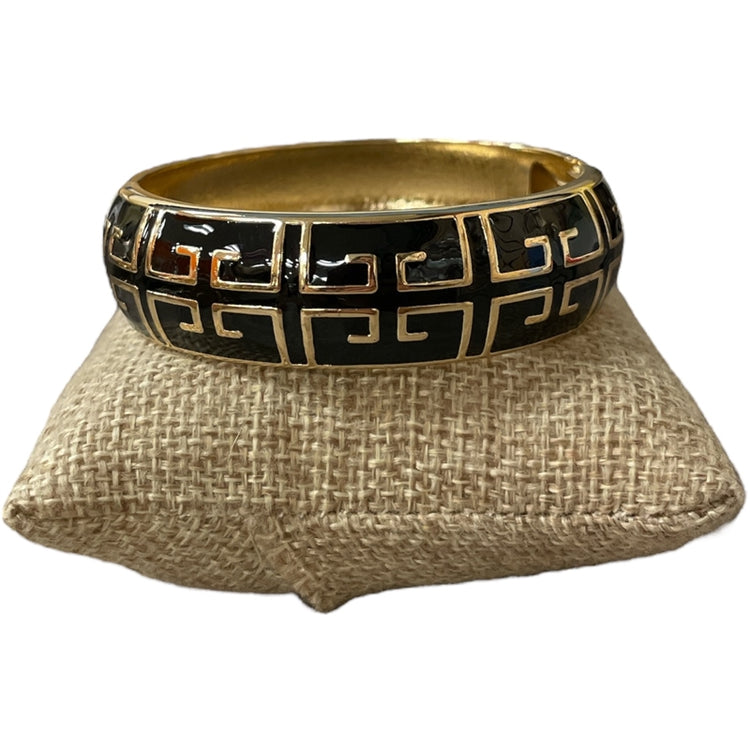 Black Gold Enamel Bracelet