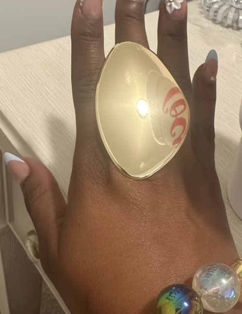 Gold Large Statement Ring