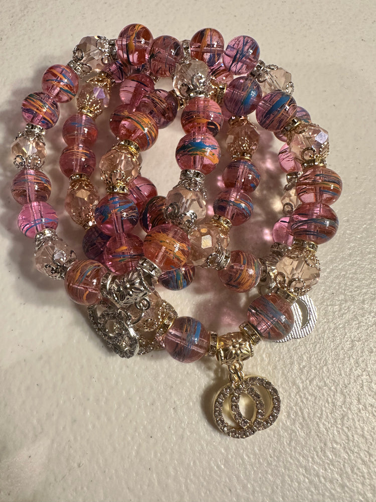 C Inspired Beaded Bracelets