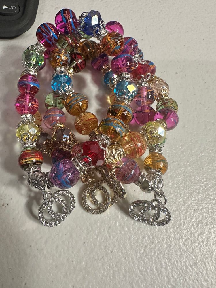 C Inspired Beaded Bracelets