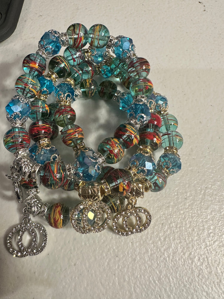 C Inspired Beaded Bracelets