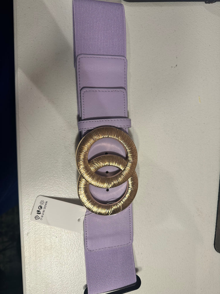 Lavender Stretchy Belt