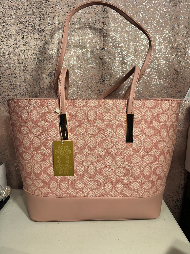 C Inspired Large Tote Purse