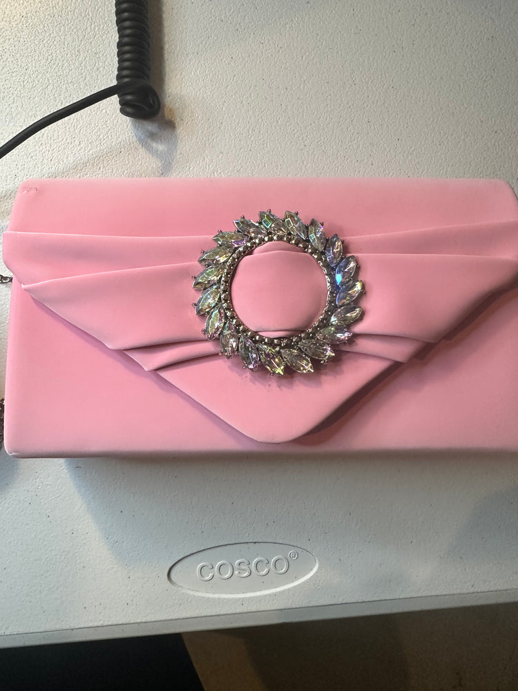 Pink Purse with Iriescent Accent