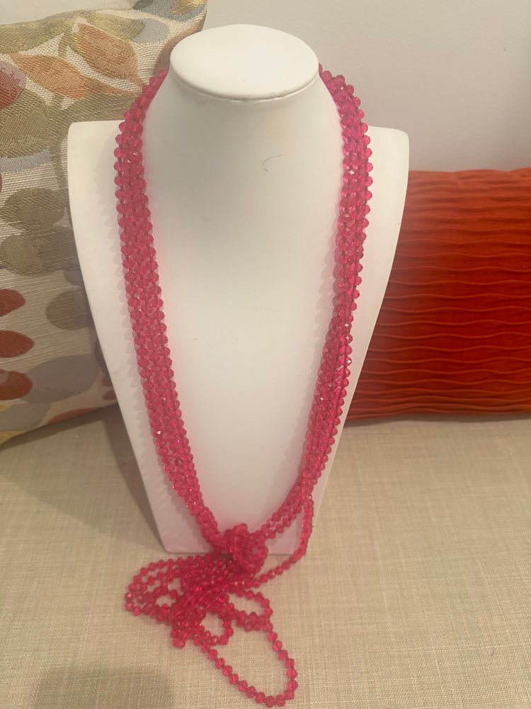 Long Sparkle Bead Strands