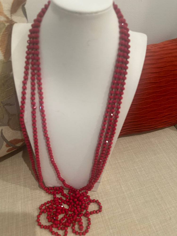 Long Sparkle Bead Strands