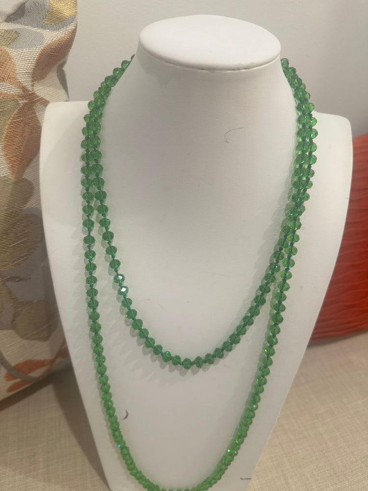 Long Sparkle Bead Strands