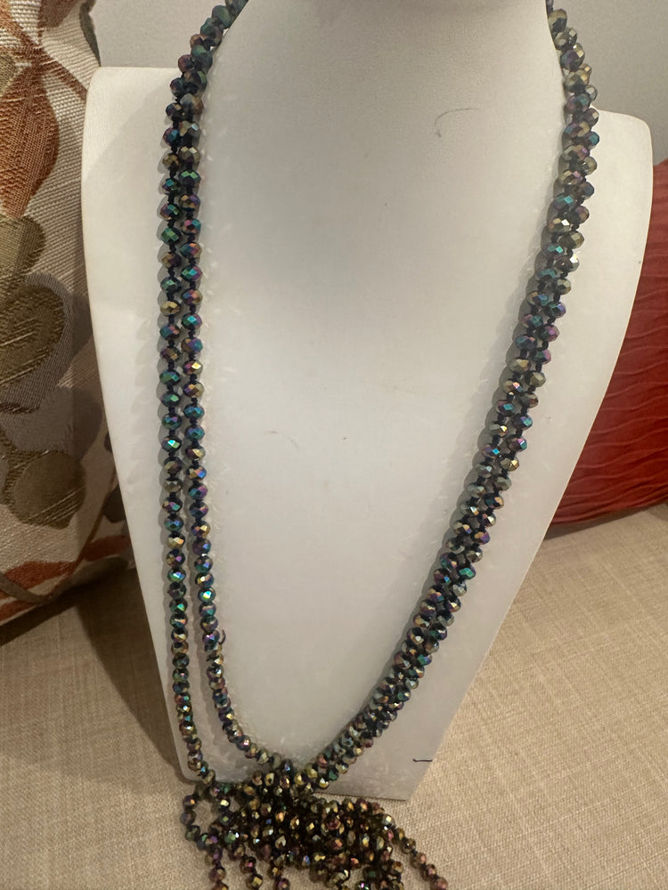 Long Sparkle Bead Strands