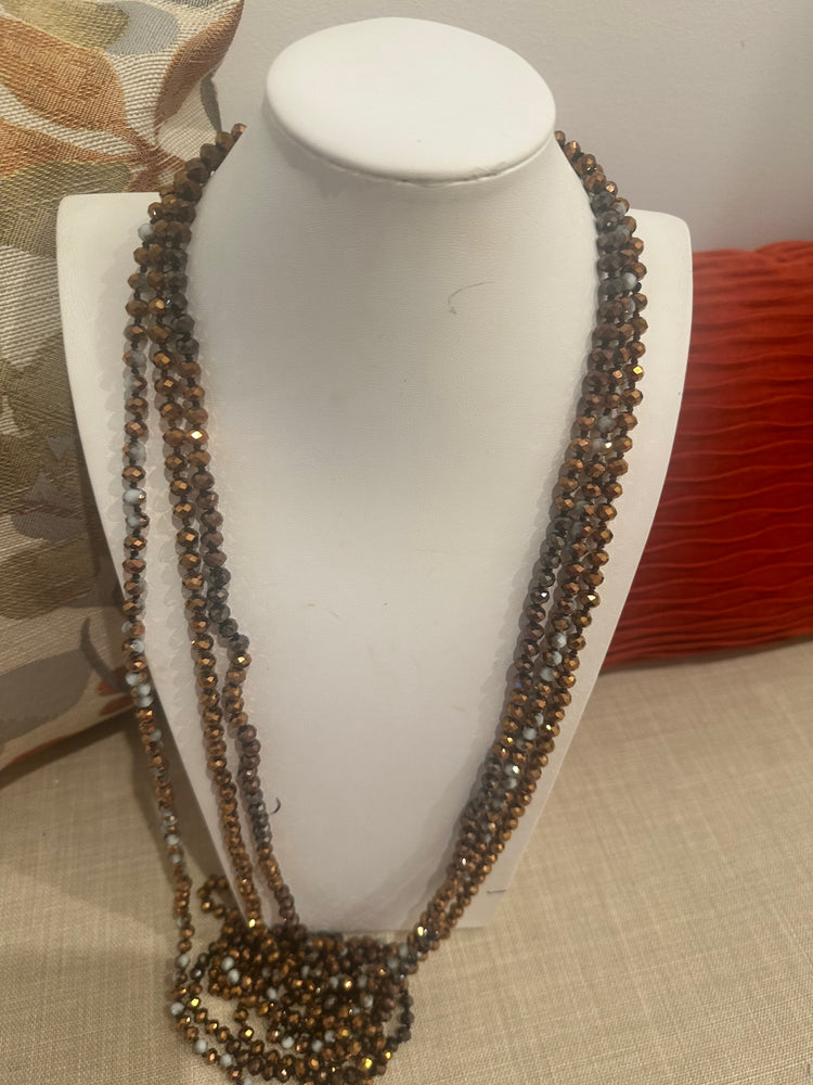 Long Sparkle Bead Strands