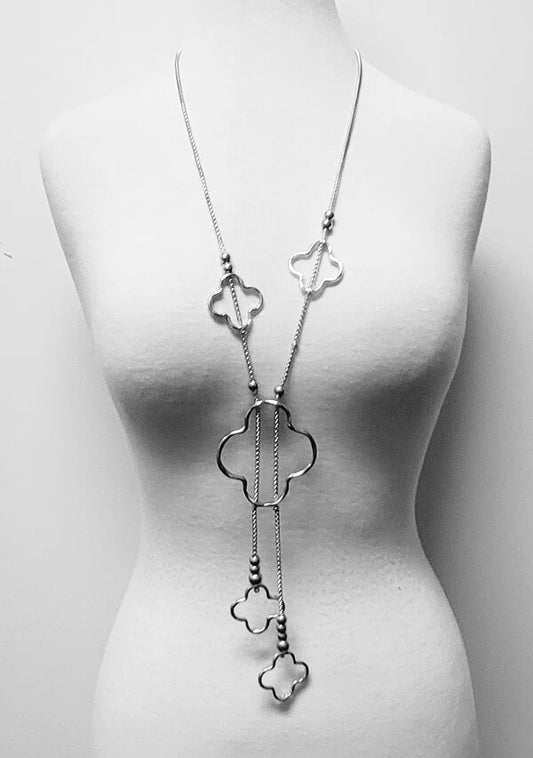 Long Clover Necklace