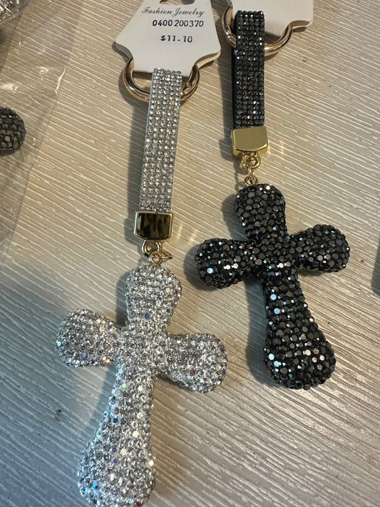 Cross Purse Charm/Keychain