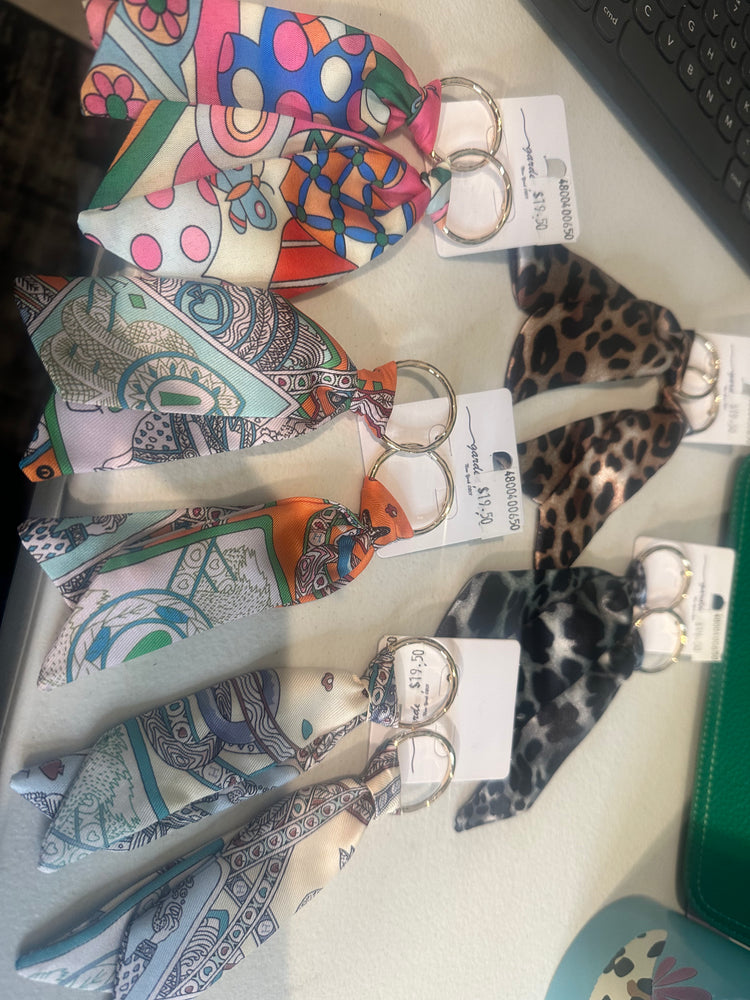 Fabric Tie Earrings