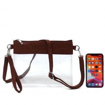 Clear Crossbody/Wristlet