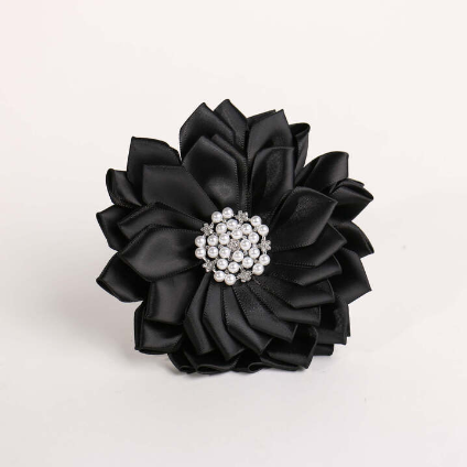 Fabric Flower Brooch