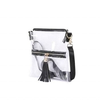 Clear Messenger Crossbody
