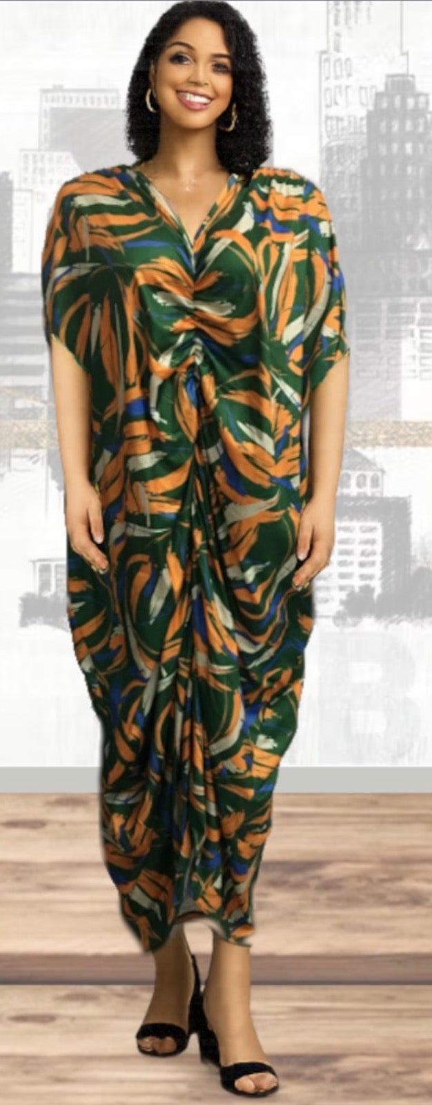 Oversize Kaftan Dress
