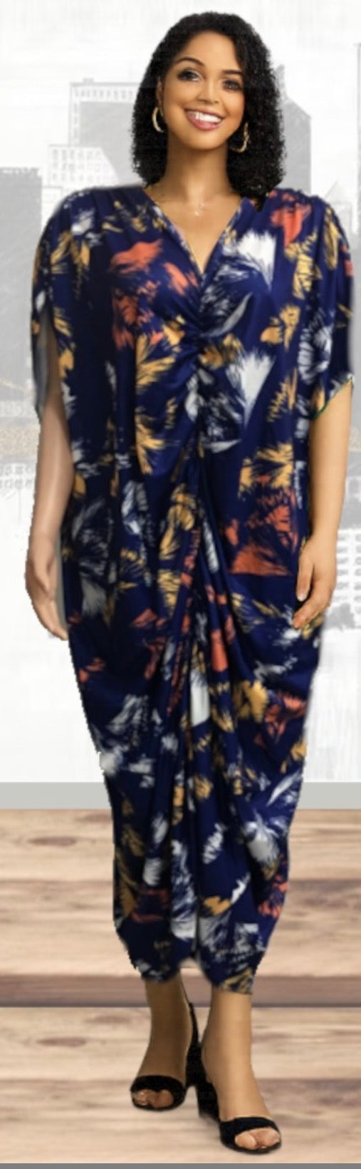 Oversize Kaftan Dress
