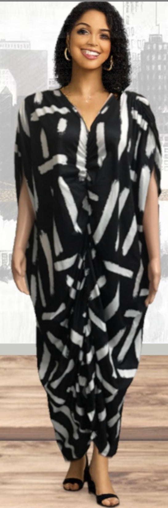 Oversize Kaftan Dress