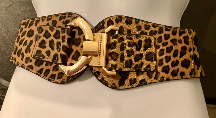 Leopard Stretchy Belt