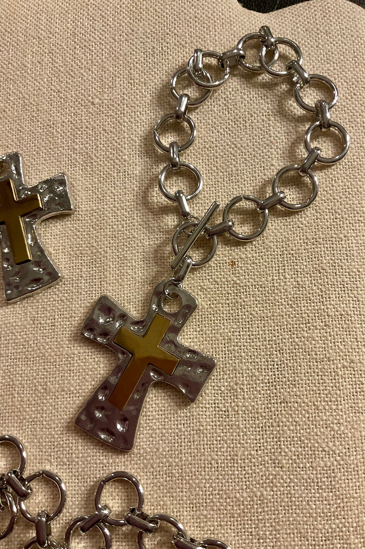 3 Piece Cross Necklace Set
