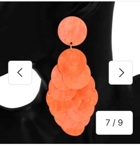 Lightweight Shell Layer Earrings
