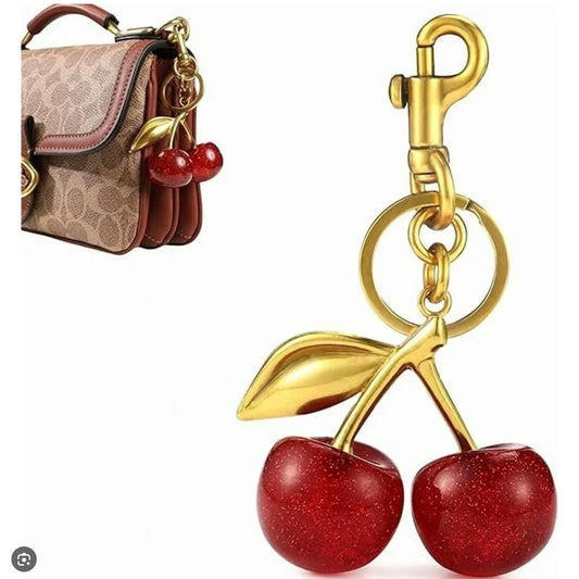 Cherry Bag Charm